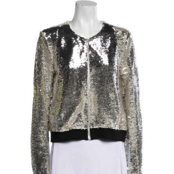 Rebecca Minkoff Sequin Jacket - Picture 1 of 4